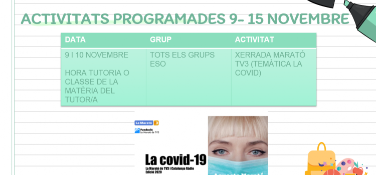 Participem amb la Marató TV3
